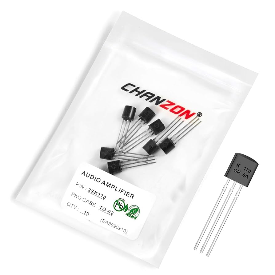 Chanzon 2SK170 TO-92 N-Channel JFET FET Junction Field